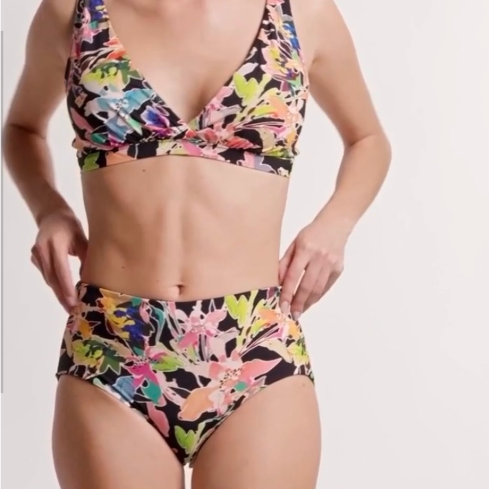 Hanky Panky Multicolor Floral Bikini